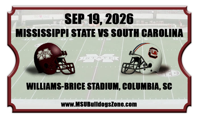 2026 Mississippi State Vs South Carolina