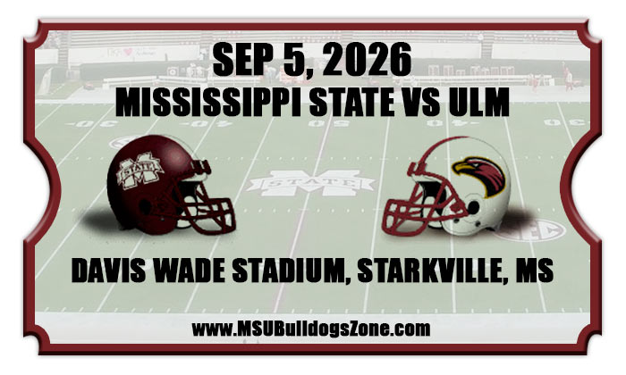 2026 Mississippi State Vs Ulm
