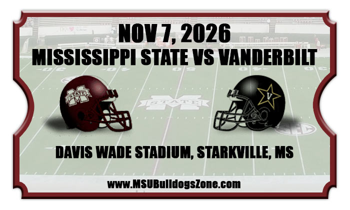 2026 Mississippi State Vs Vanderbilt